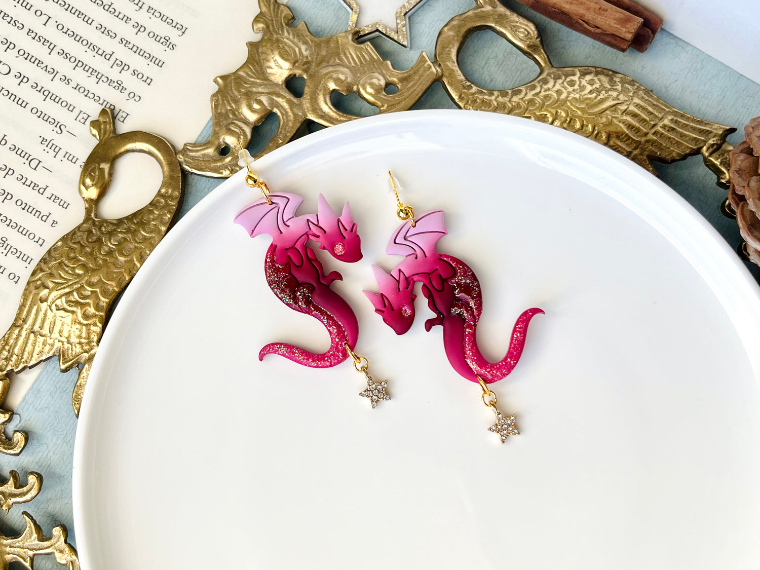 Dragon Fantasy Earrings