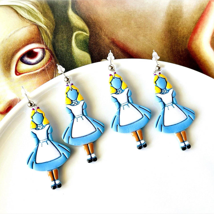 Alice Wonderland Earring